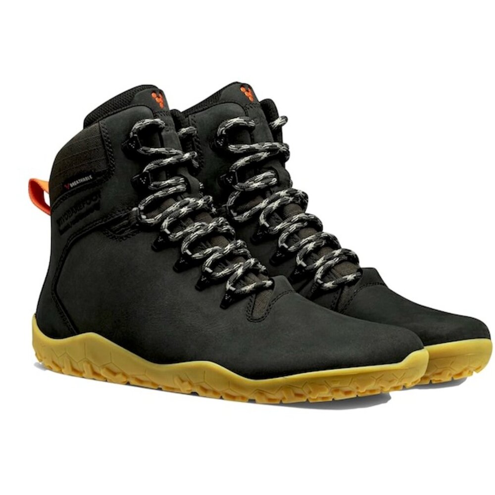 Vivobarefoot Tracker II FG Womens Barefoot Hiking Boots - Size 37 Black Leather